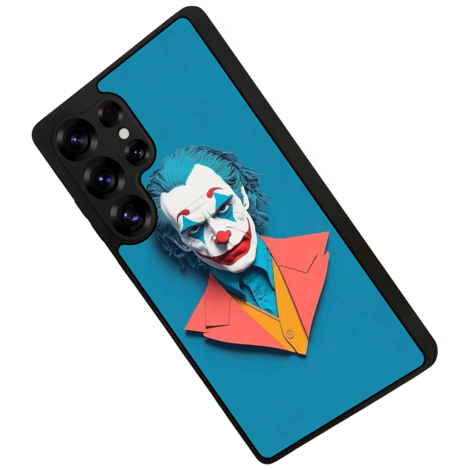 Samsung Galaxy S25 Ultra Uyumlu Joker Tasarımlı Glossy Premium Kılıf