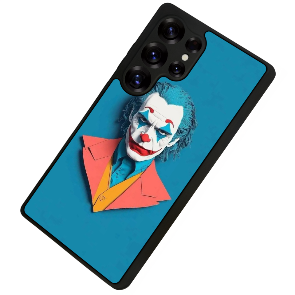 Samsung Galaxy S25 Ultra Uyumlu Joker Tasarımlı Glossy Premium Kılıf