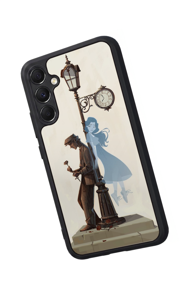 Samsung Galaxy M34 Uyumlu  Kalp Love Tasarımlı Glossy Premium Kılıf