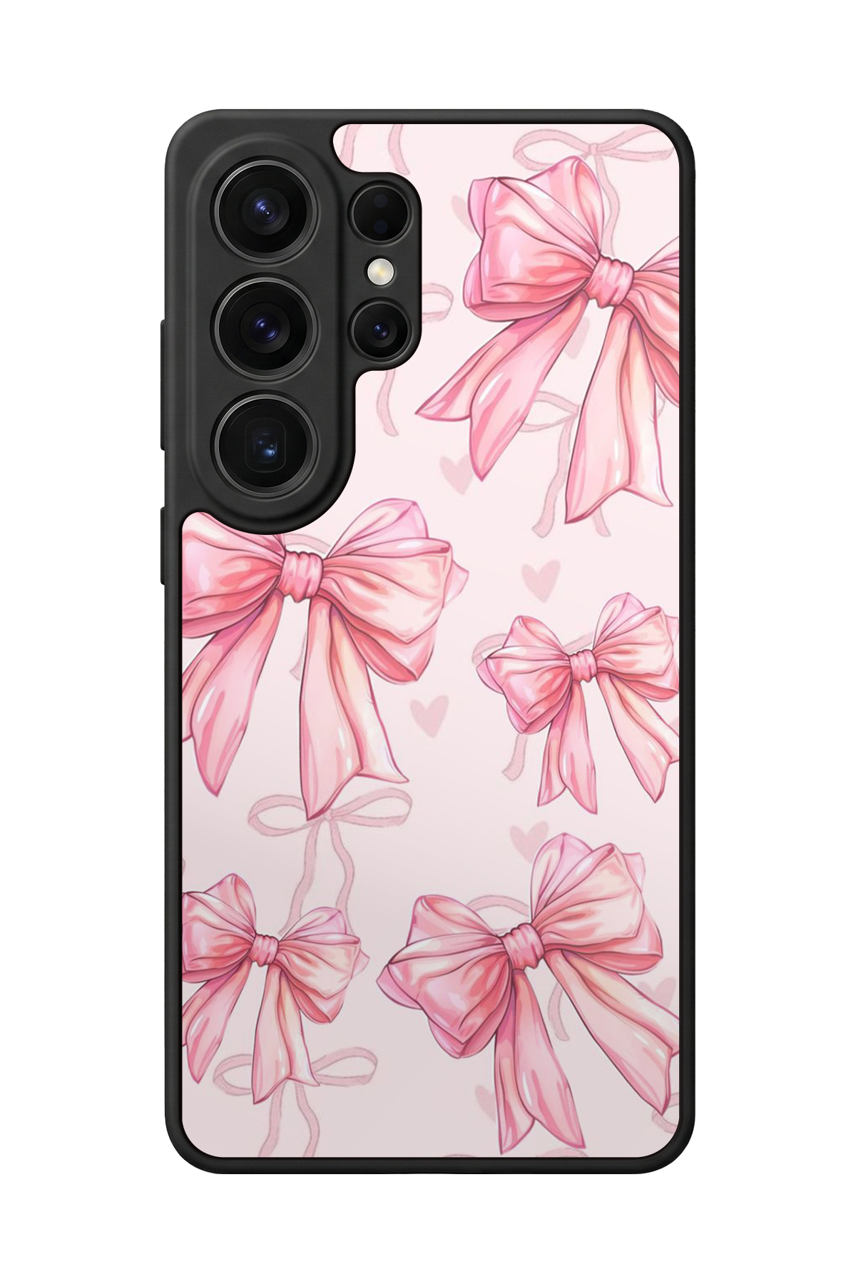 Samsung Galaxy S26 Ultra Uyumlu Kurdele Tasarımlı Glossy Premium Kılıf