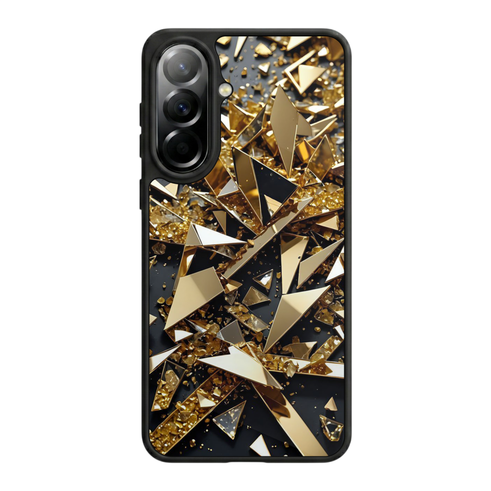 Samsung Galaxy A37 Uyumlu Mermer Marble Tasarımlı Glossy Premium Kılıf