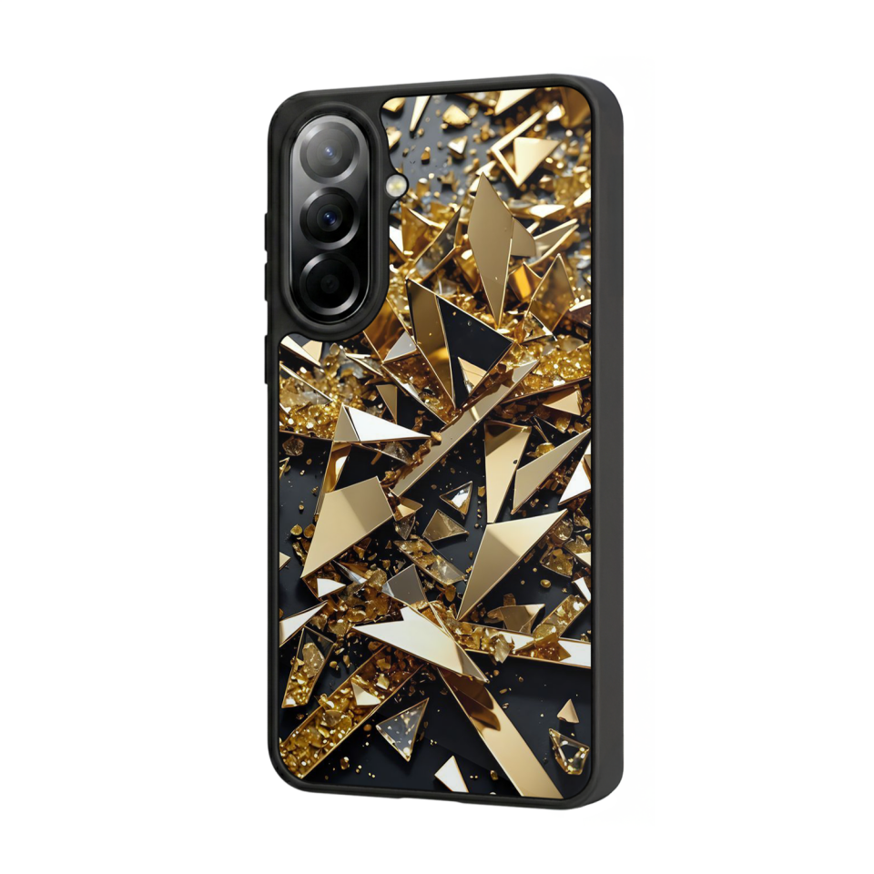 Samsung Galaxy A37 Uyumlu Mermer Marble Tasarımlı Glossy Premium Kılıf