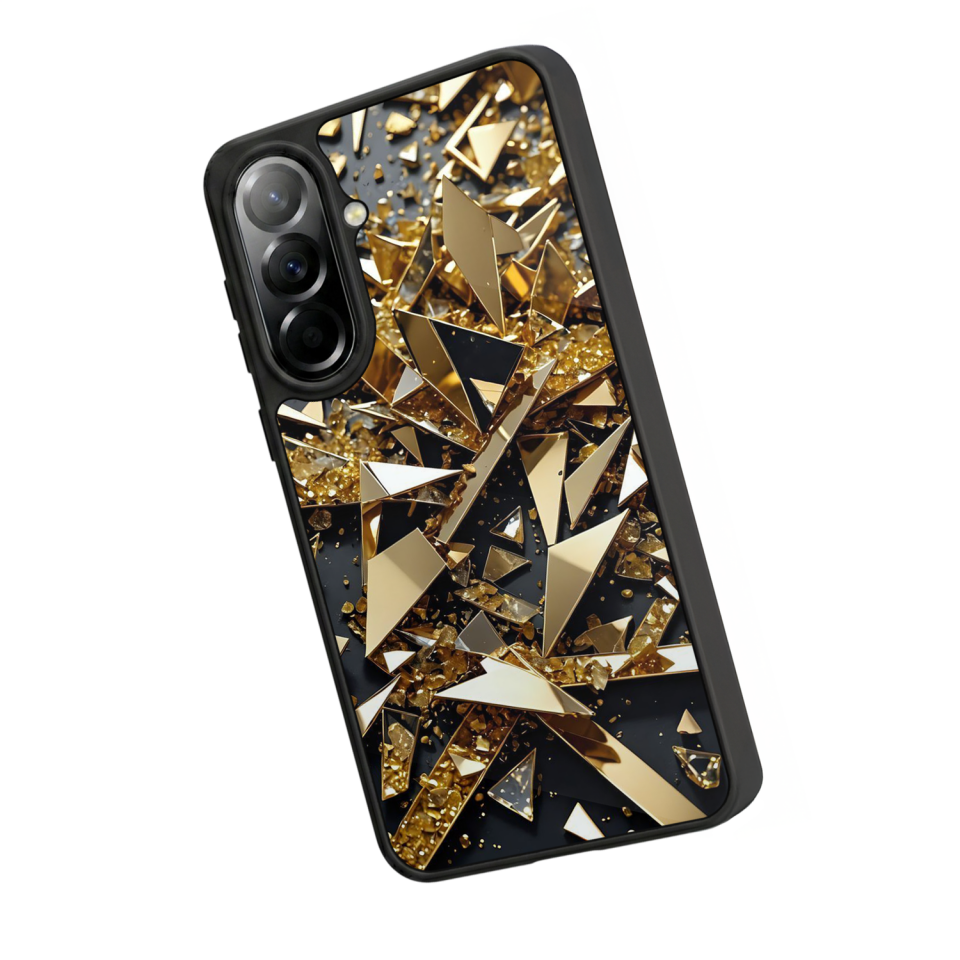 Samsung Galaxy A37 Uyumlu Mermer Marble Tasarımlı Glossy Premium Kılıf
