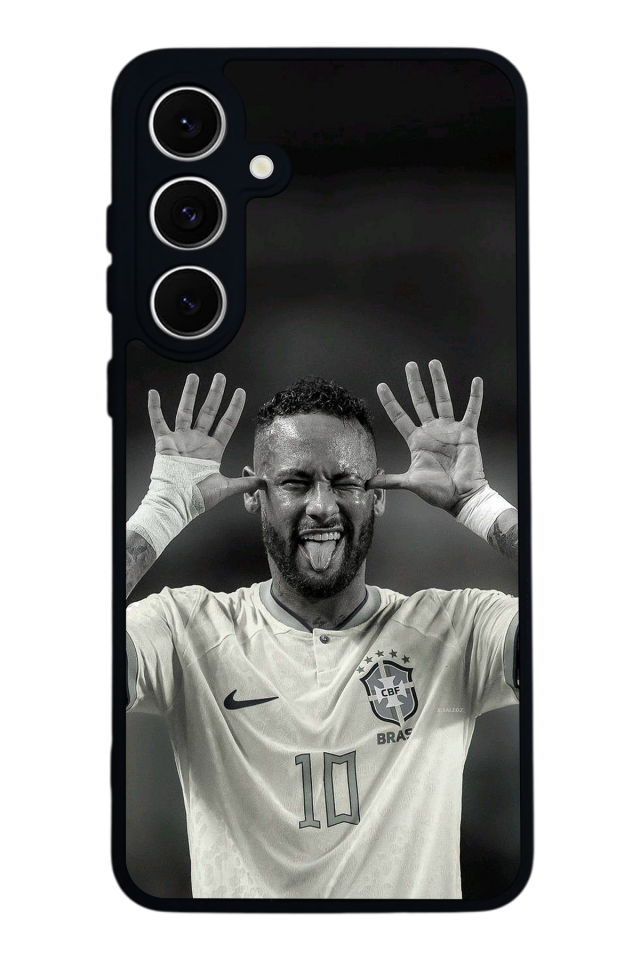 Samsung Galaxy S24 FE Uyumlu Neymar Tasarımlı Glossy Premium Kılıf