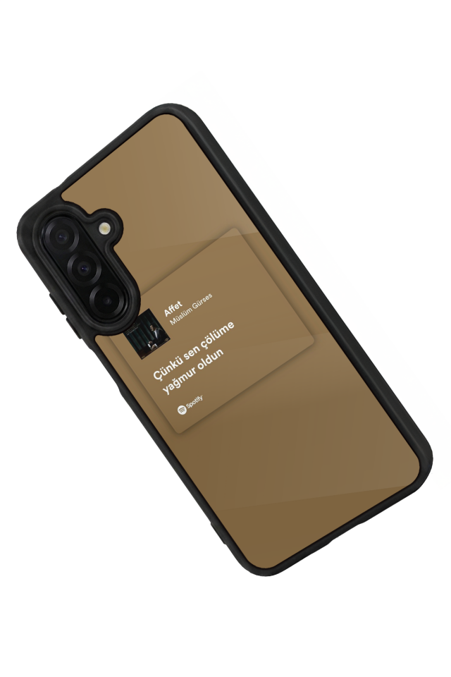 Samsung Galaxy A26 Uyumlu Sarki Sozleri Tasarımlı Glossy Premium Kılıf