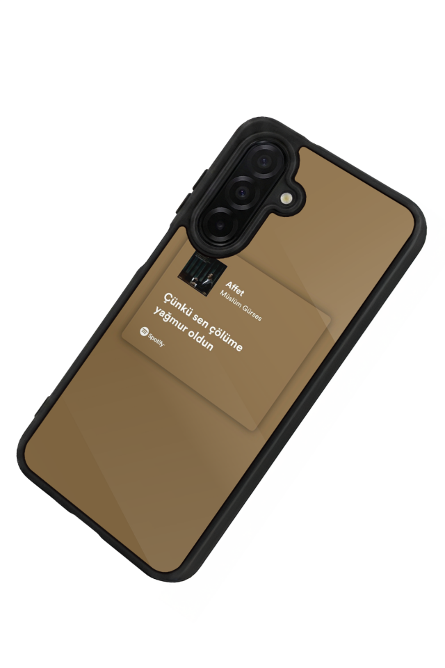 Samsung Galaxy A26 Uyumlu Sarki Sozleri Tasarımlı Glossy Premium Kılıf