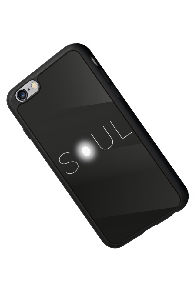 iPhone 6 Plus Uyumlu SOUL Tasarımlı Glossy Premium Kılıf