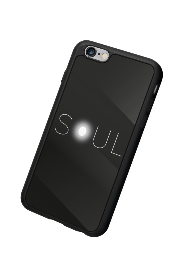 iPhone 6 Plus Uyumlu SOUL Tasarımlı Glossy Premium Kılıf