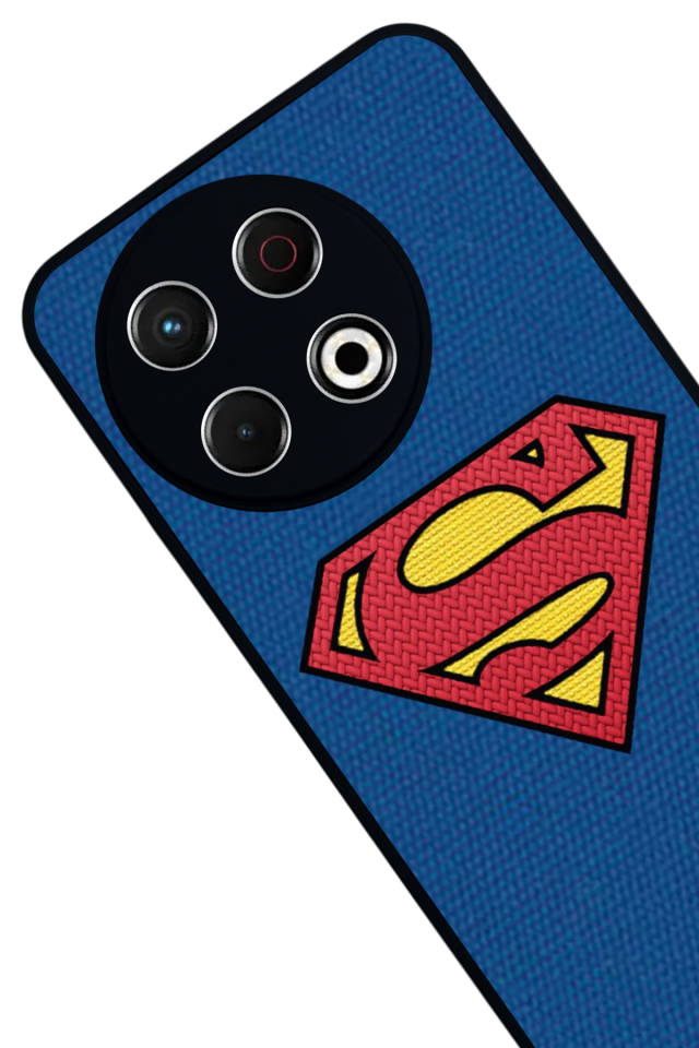 Tecno Spark 30 Pro Uyumlu Superman Tasarımlı Glossy Premium Kılıf