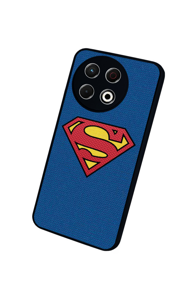 Tecno Spark 30 Pro Uyumlu Superman Tasarımlı Glossy Premium Kılıf