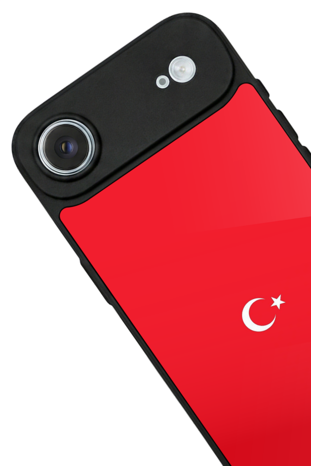 iPhone 17 Air Uyumlu Türk Bayragi Tasarımlı Glossy Premium Kılıf