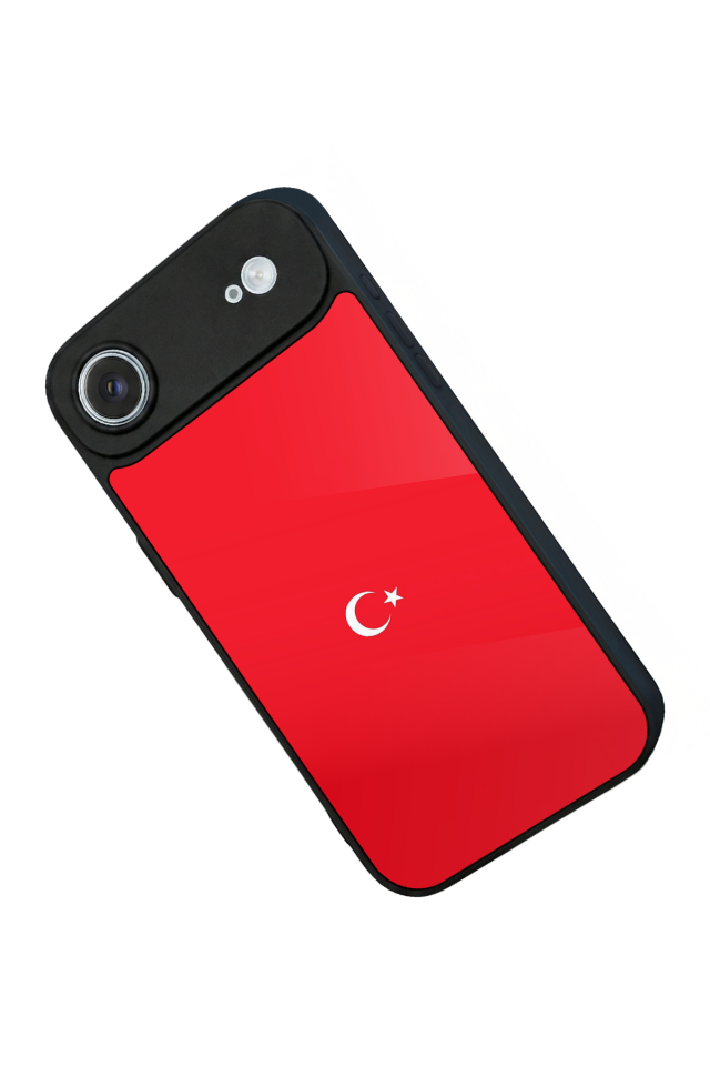 iPhone 17 Air Uyumlu Türk Bayragi Tasarımlı Glossy Premium Kılıf