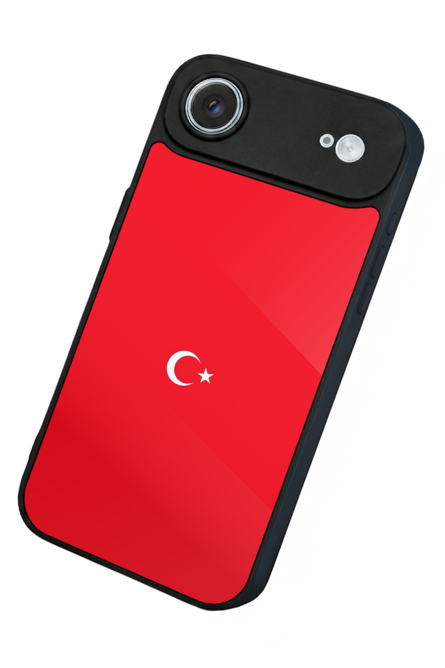 iPhone 17 Air Uyumlu Türk Bayragi Tasarımlı Glossy Premium Kılıf