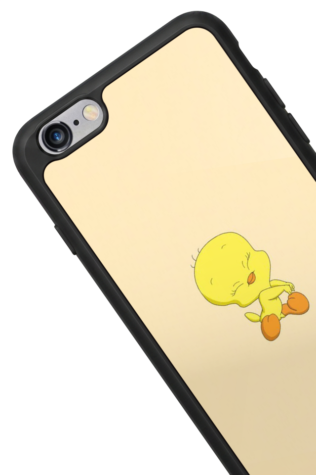 iPhone 6s Plus Uyumlu Tweety Tasarımlı Glossy Premium Kılıf