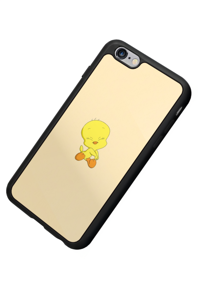 iPhone 6s Plus Uyumlu Tweety Tasarımlı Glossy Premium Kılıf