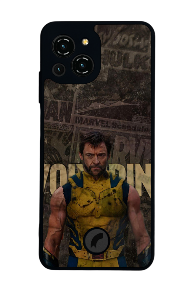 Reeder S23 Pro Max Uyumlu Wolverine Tasarımlı Glossy Premium Kılıf