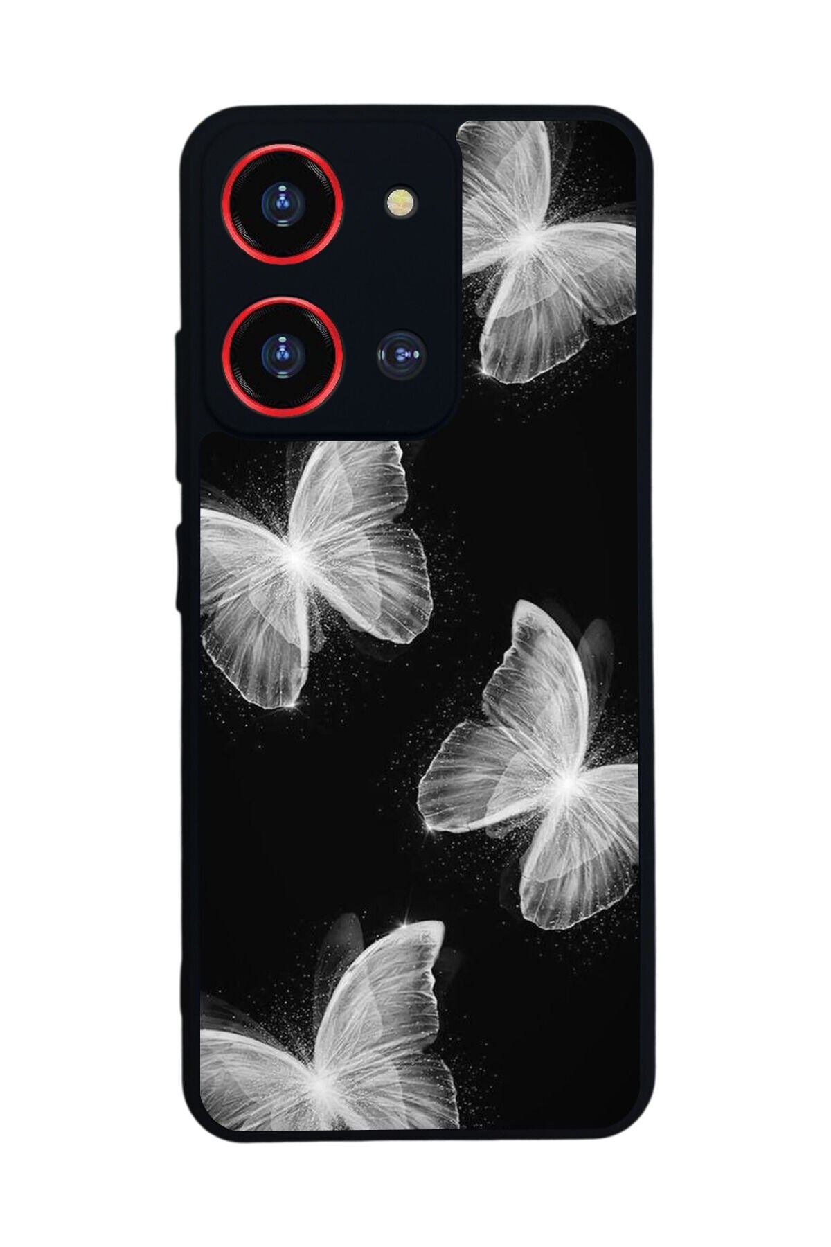 Reeder S19 Max Pro S 108MP Uyumlu Kelebek Tasarımlı Glossy Premium Kılıf