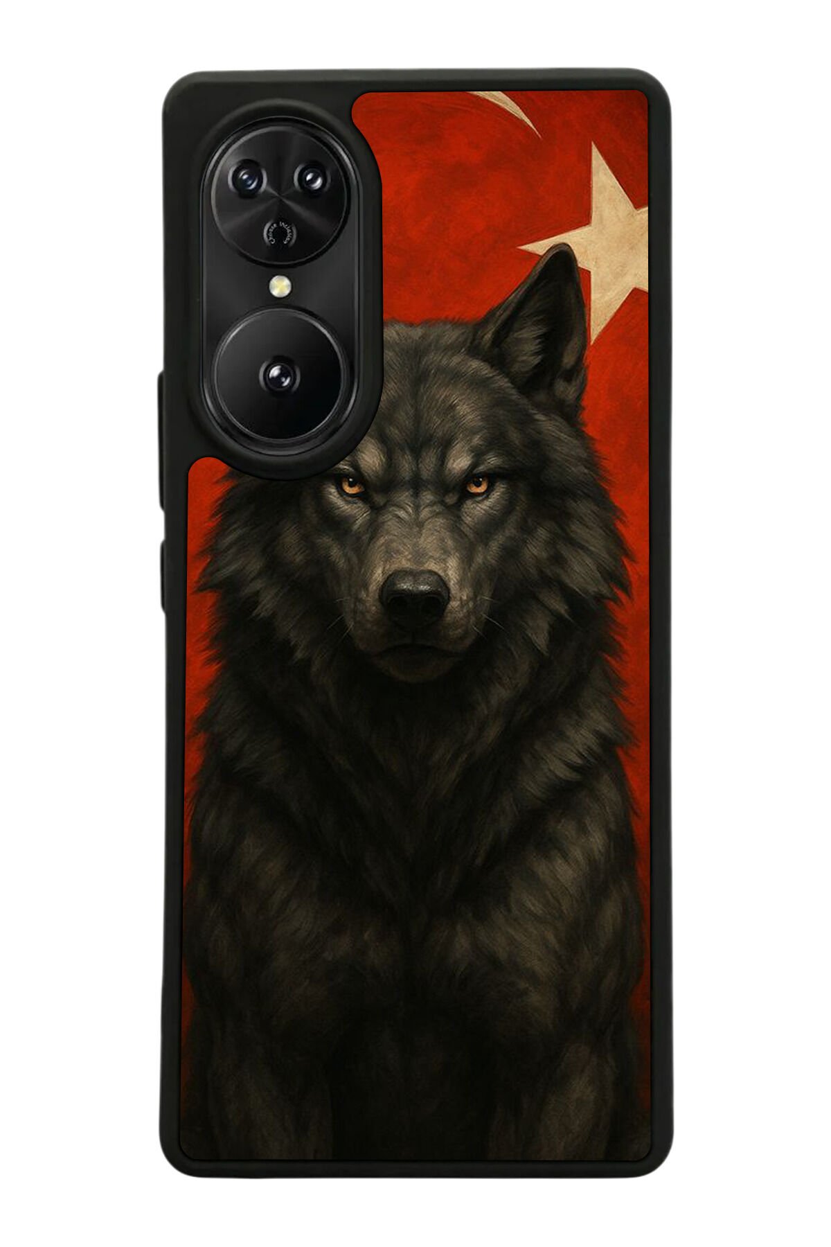 Reeder S19 Max Pro S EDGE Uyumlu Bozkurt Tasarımlı Glossy Premium Kılıf