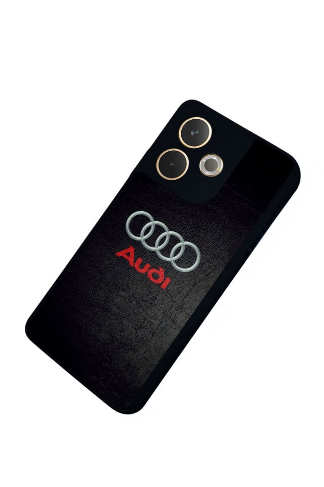 Oppo A5 Pro Uyumlu Audi Tasarımlı Glossy Premium Kılıf