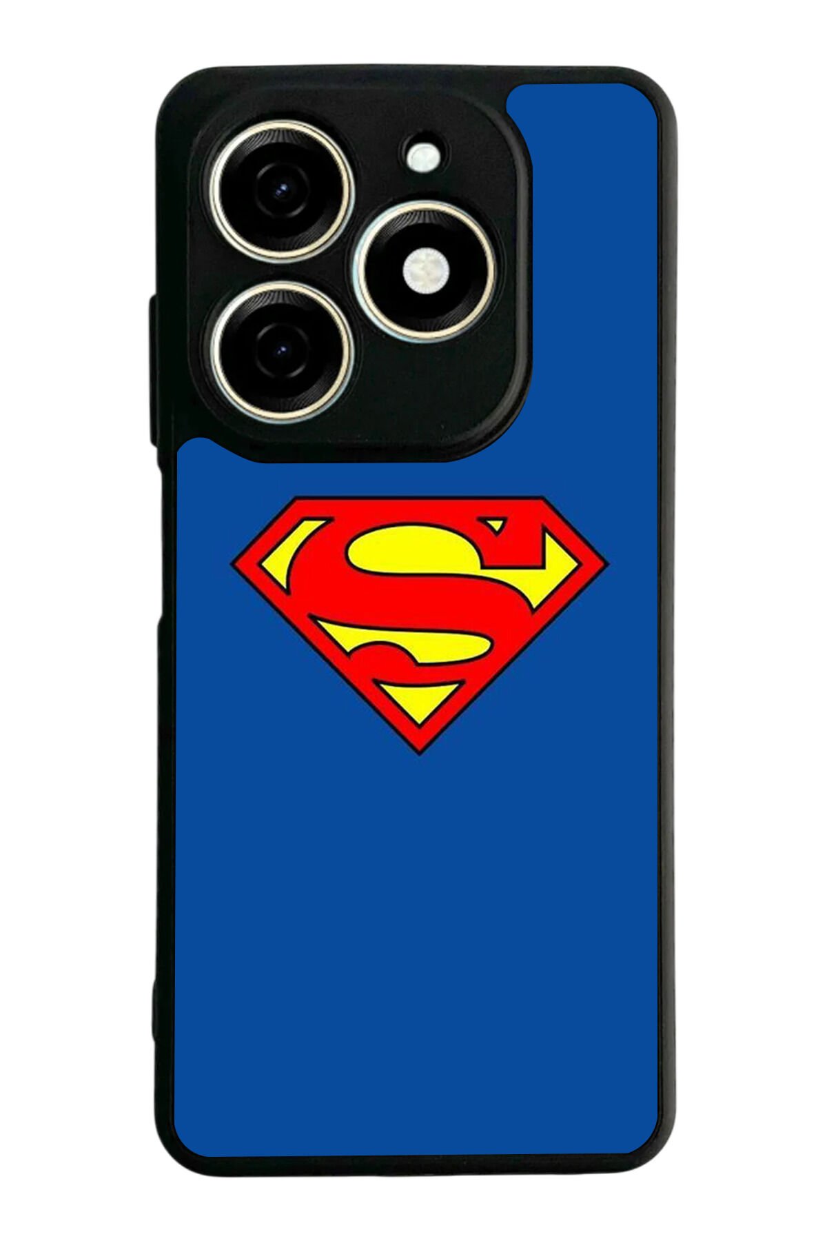 Tecno Spark 20/20C Uyumlu Superman Tasarımlı Glossy Premium Kılıf