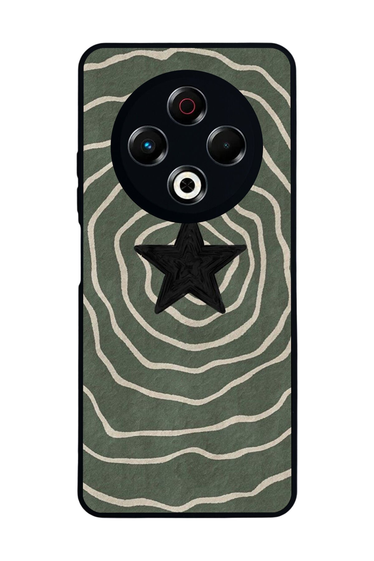 Tecno Spark 30 Uyumlu Retro Yildizlar Tasarımlı Glossy Premium Kılıf