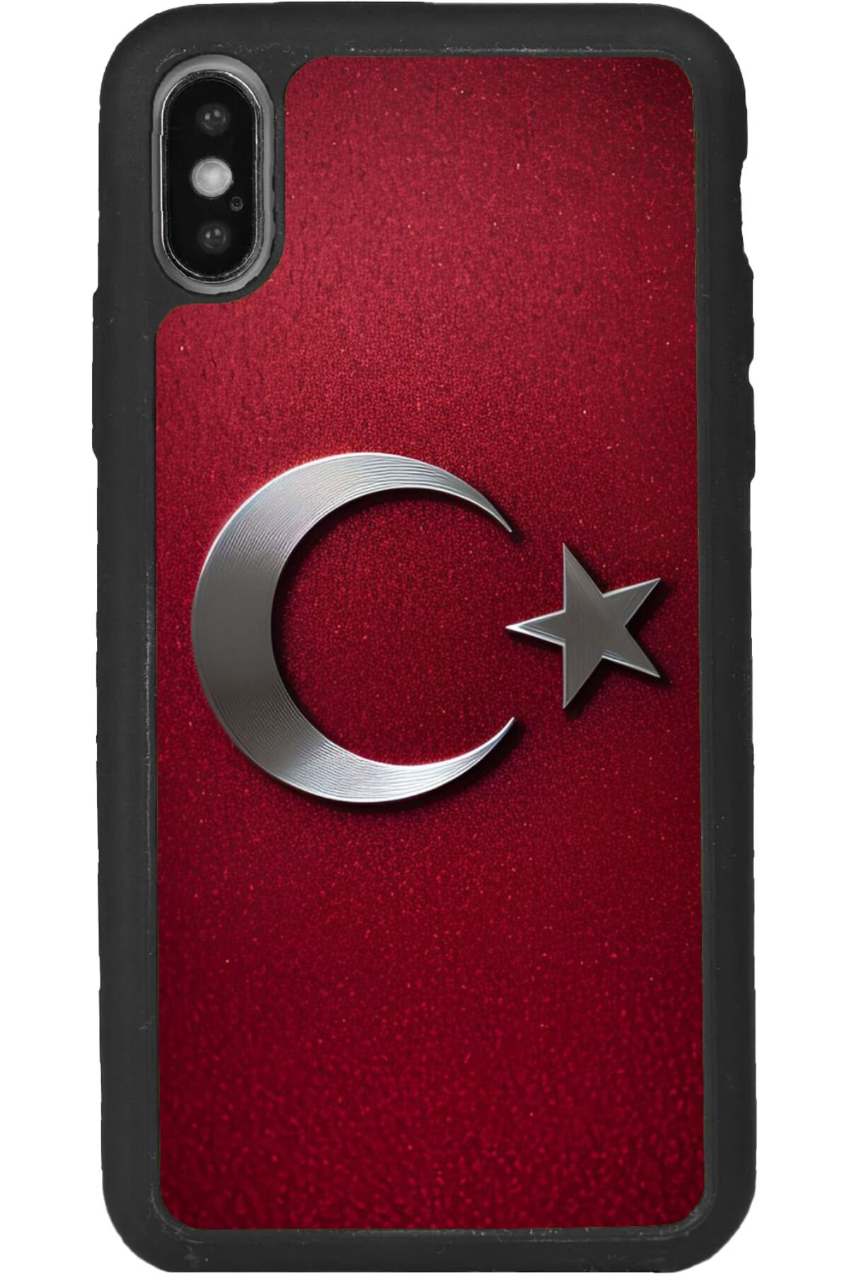 iPhone XS Max Uyumlu Mat Siyah uyumlu Kılıf – Yumuşak Silikon, Koruyucu, Şok Emici Kapak