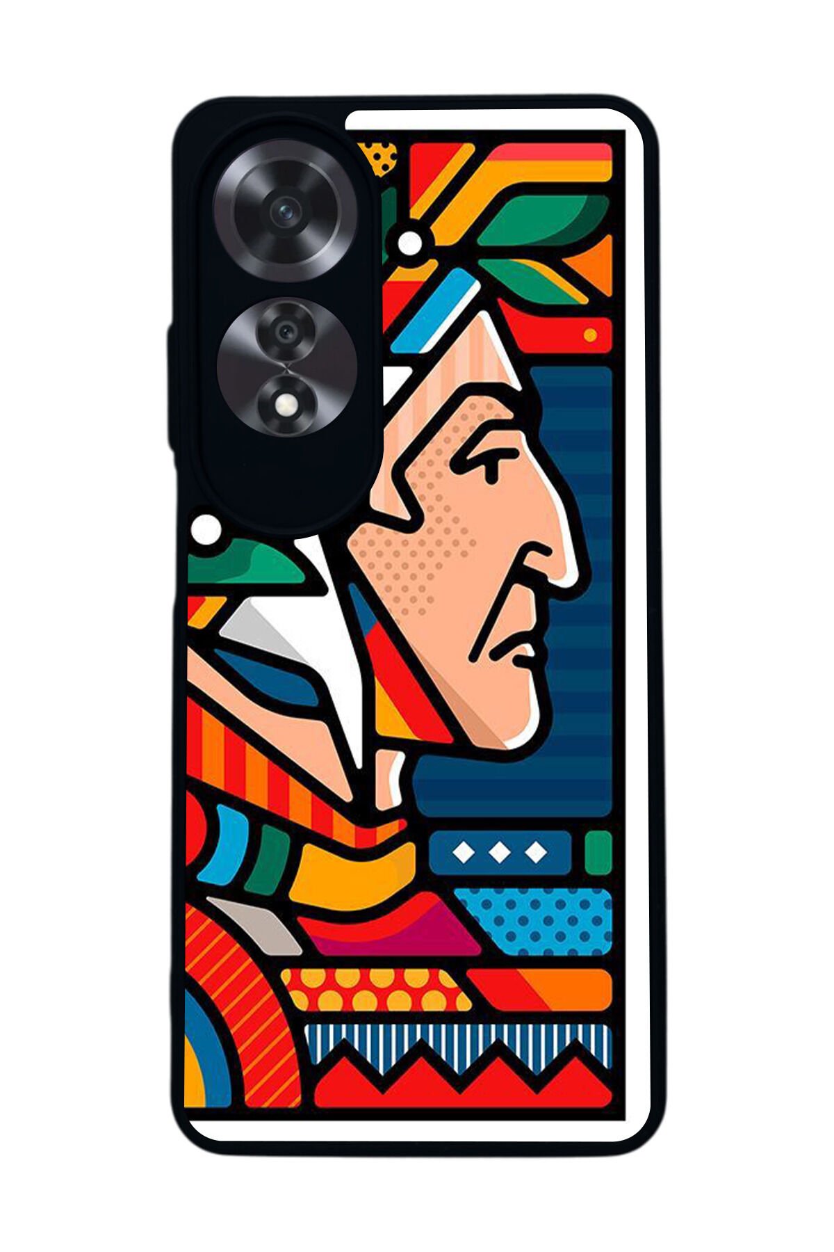 Oppo A60 Mat Siyah uyumlu Kılıf – Yumuşak Silikon, Koruyucu, Şok Emici Kapak