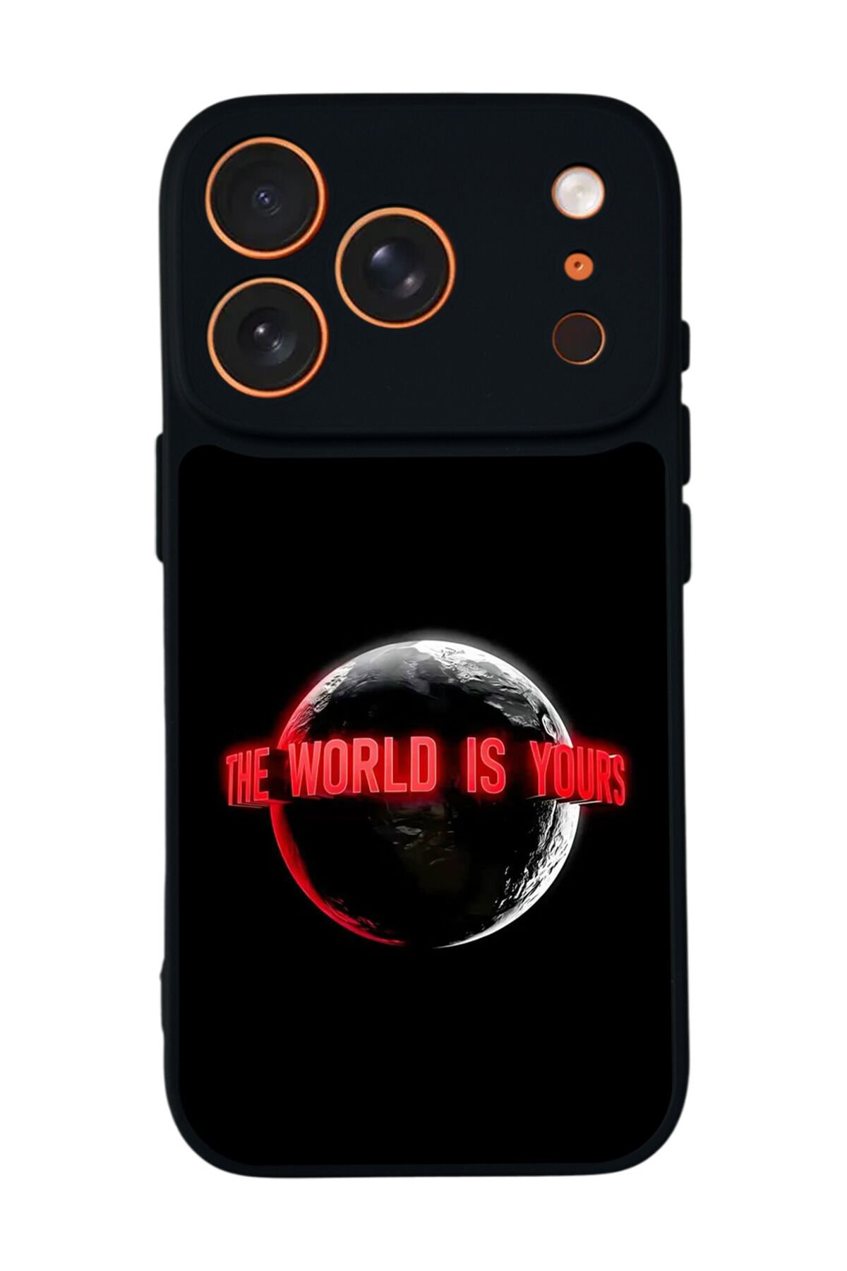 iPhone 17 Pro Max Uyumlu Scarface Tasarımlı Glossy Premium Kılıf