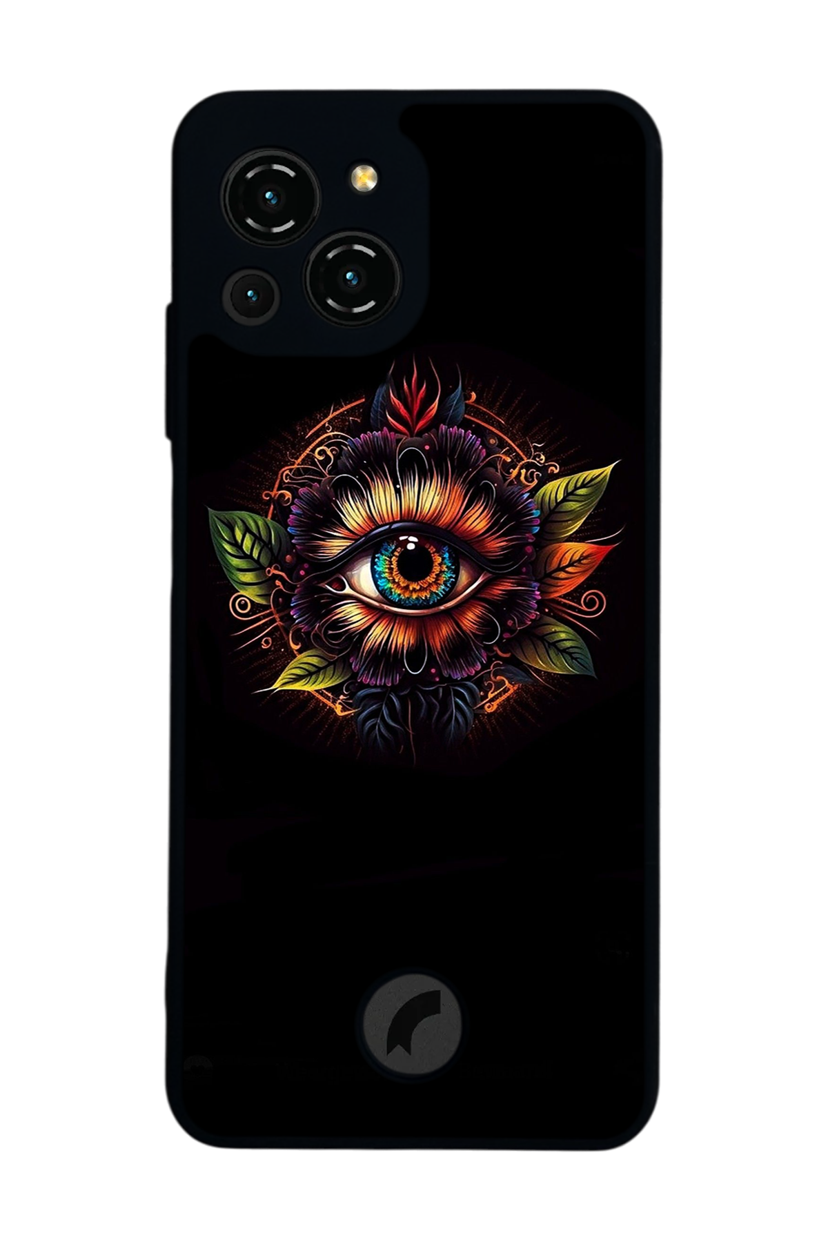 Reeder S23 Pro Max Uyumlu Göz Tasarımlı Glossy Premium Kılıf