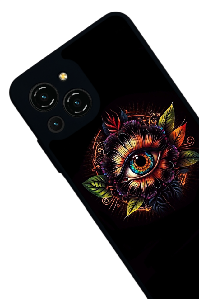 Reeder S23 Pro Max Uyumlu Göz Tasarımlı Glossy Premium Kılıf