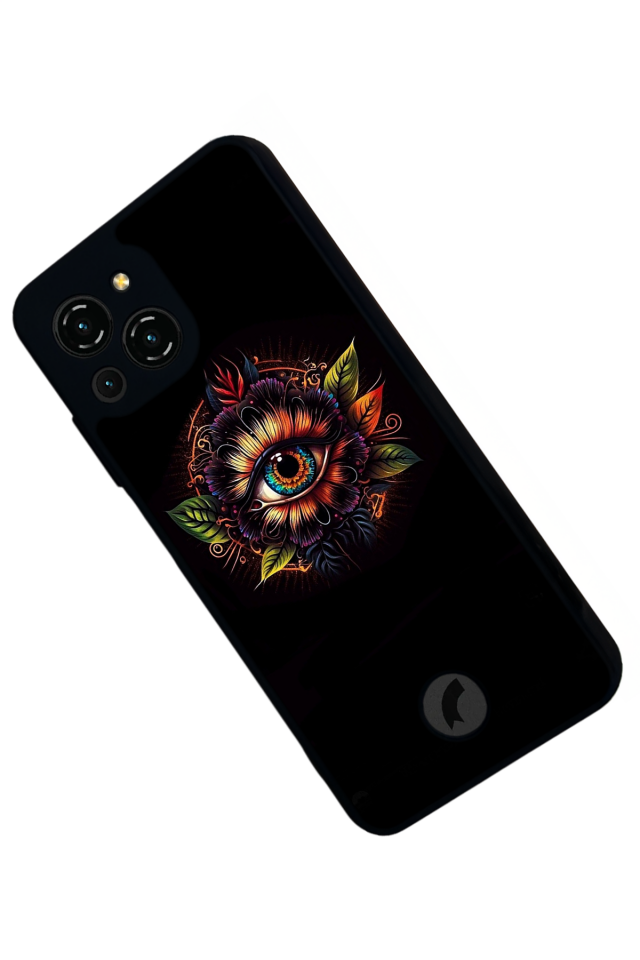 Reeder S23 Pro Max Uyumlu Göz Tasarımlı Glossy Premium Kılıf