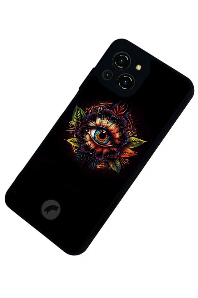 Reeder S23 Pro Max Uyumlu Göz Tasarımlı Glossy Premium Kılıf