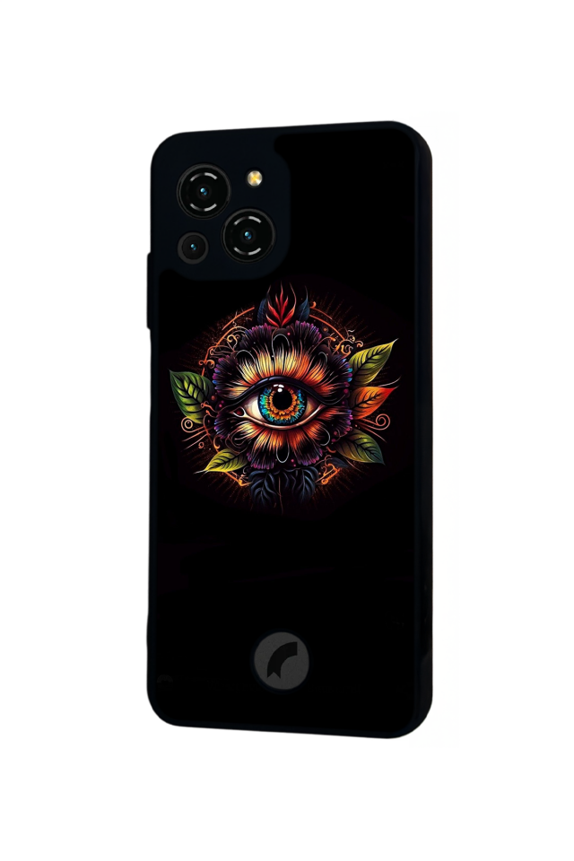 Reeder S23 Pro Max Uyumlu Göz Tasarımlı Glossy Premium Kılıf