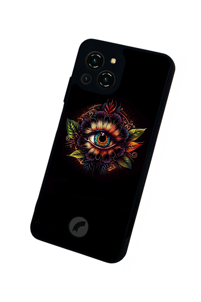 Reeder S23 Pro Max Uyumlu Göz Tasarımlı Glossy Premium Kılıf