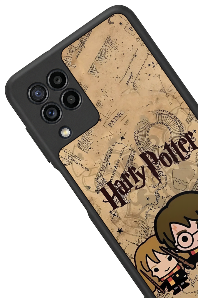 Samsung Galaxy M22 Uyumlu HarryPotter Tasarımlı Glossy Premium Kılıf
