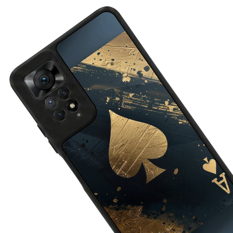 Xiaomi Redmi Note 11 Pro Uyumlu Kart Tasarımlı Glossy Premium Kılıf