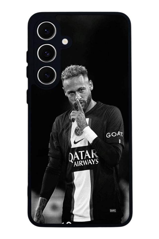 Samsung Galaxy S24 FE Uyumlu Neymar Tasarımlı Glossy Premium Kılıf