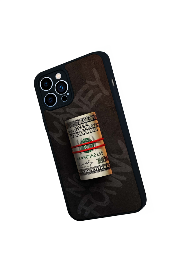 iPhone 12 Pro Max Uyumlu Para Tasarımlı Glossy Premium Kılıf
