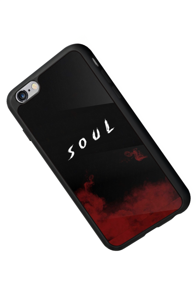 iPhone 6 Plus Uyumlu SOUL Tasarımlı Glossy Premium Kılıf