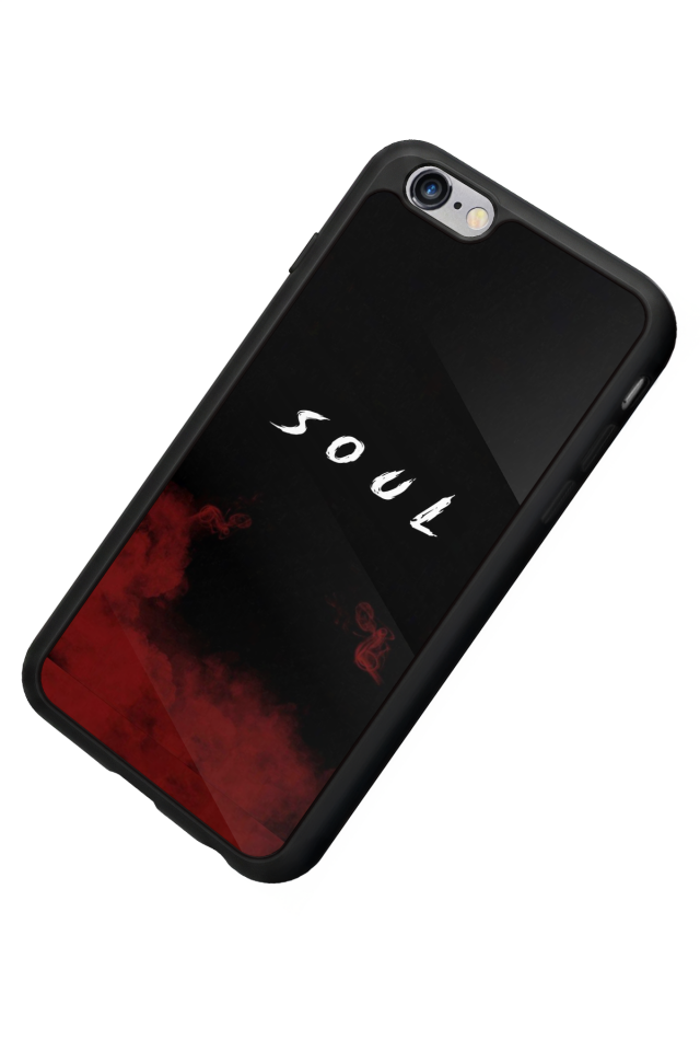 iPhone 6 Plus Uyumlu SOUL Tasarımlı Glossy Premium Kılıf