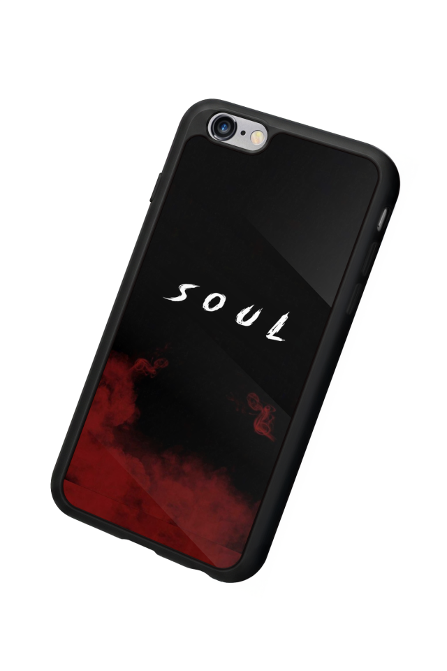 iPhone 6 Plus Uyumlu SOUL Tasarımlı Glossy Premium Kılıf
