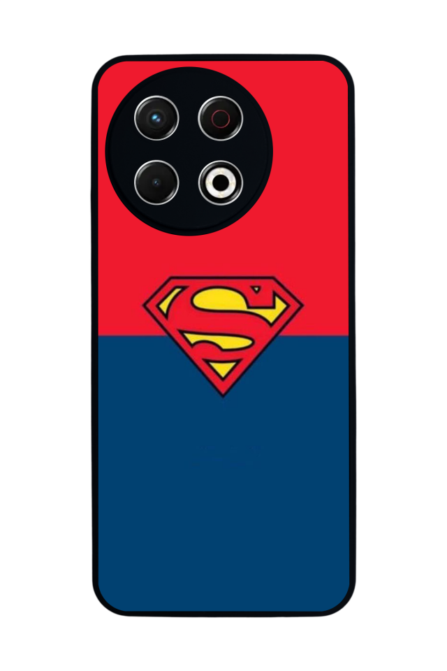 Tecno Spark 30 Pro Uyumlu Superman Tasarımlı Glossy Premium Kılıf
