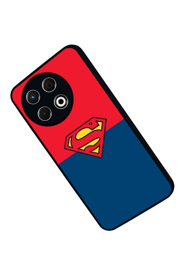 Tecno Spark 30 Pro Uyumlu Superman Tasarımlı Glossy Premium Kılıf