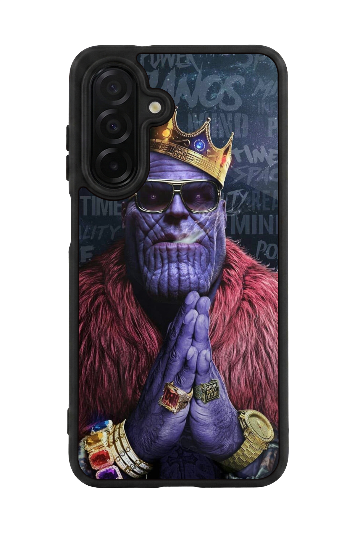 Samsung Galaxy A36 Uyumlu Thanos Tasarımlı Glossy Premium Kılıf