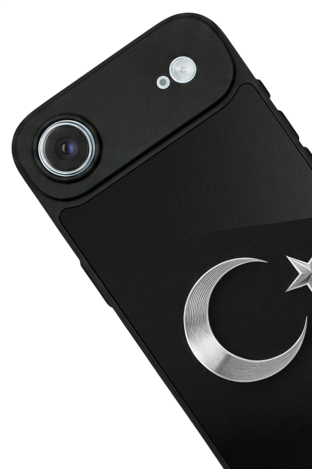 iPhone 17 Air Uyumlu Türk Bayragi Tasarımlı Glossy Premium Kılıf