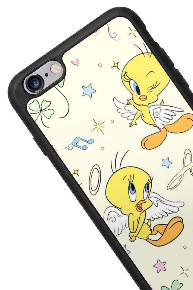 iPhone 6s Plus Uyumlu Tweety Tasarımlı Glossy Premium Kılıf