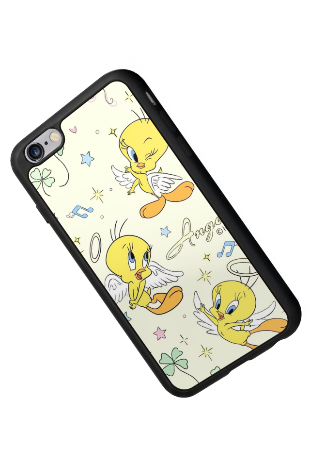 iPhone 6s Plus Uyumlu Tweety Tasarımlı Glossy Premium Kılıf