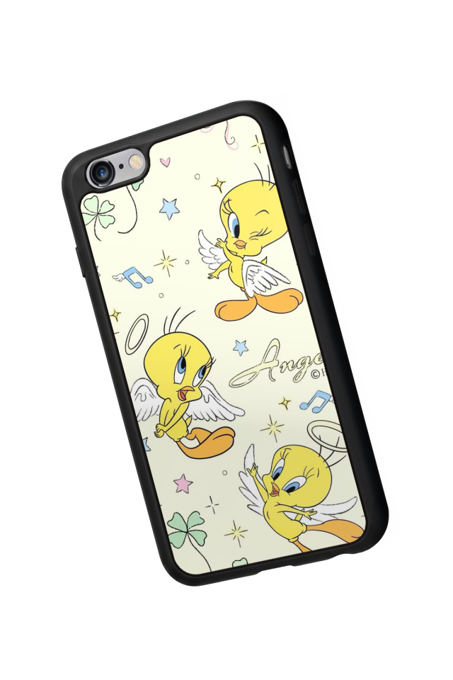 iPhone 6s Plus Uyumlu Tweety Tasarımlı Glossy Premium Kılıf