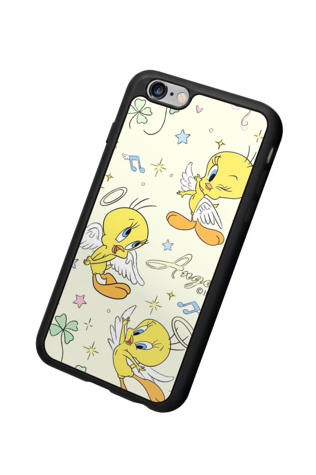 iPhone 6s Plus Uyumlu Tweety Tasarımlı Glossy Premium Kılıf
