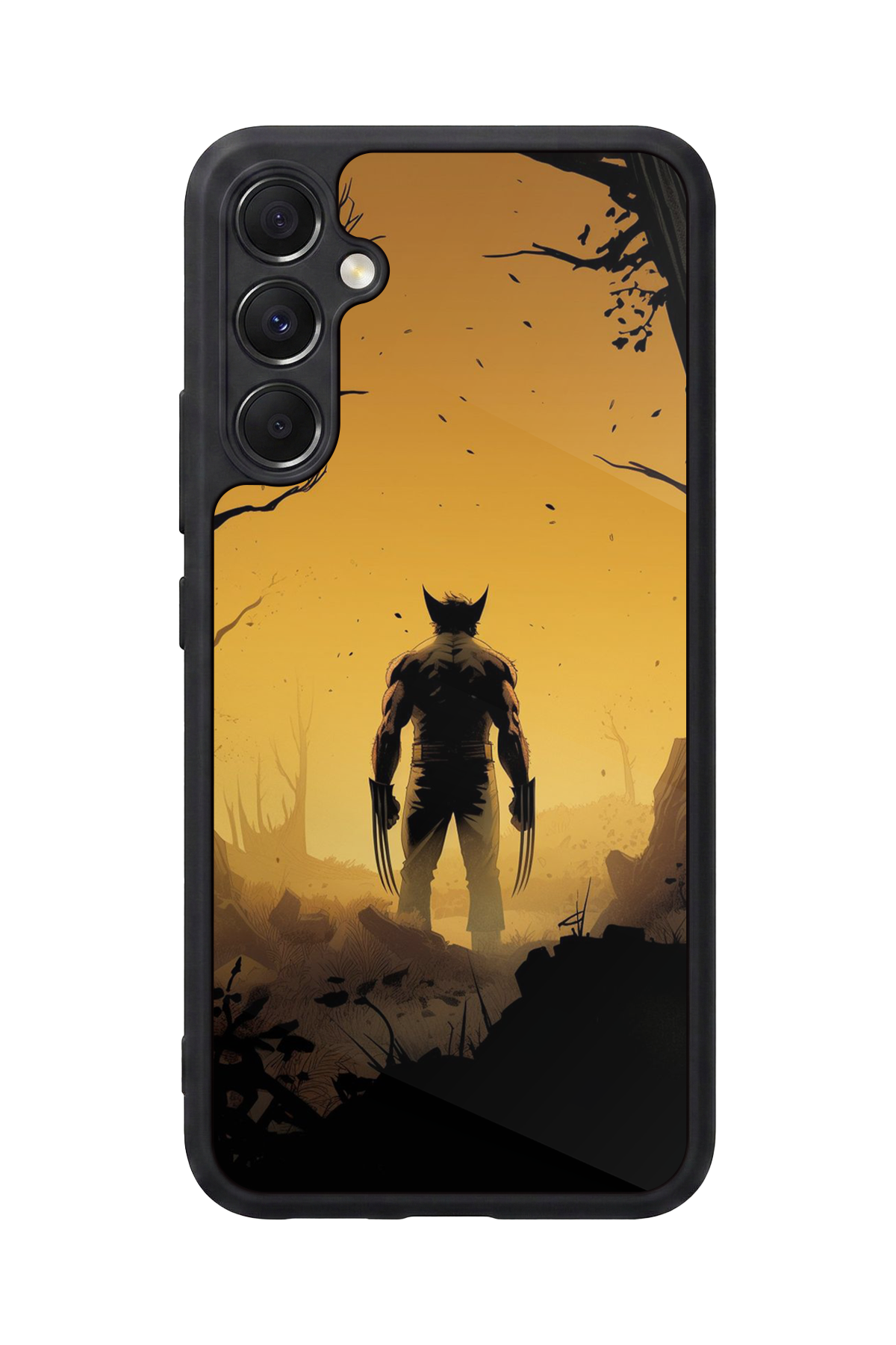 Samsung Galaxy A34 Uyumlu Wolverine Tasarımlı Glossy Premium Kılıf